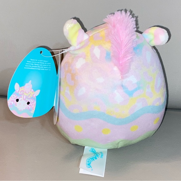 5” Squishmallows Bexley the Unicorn Easter Stuffed Plush - Picture 4 of 4